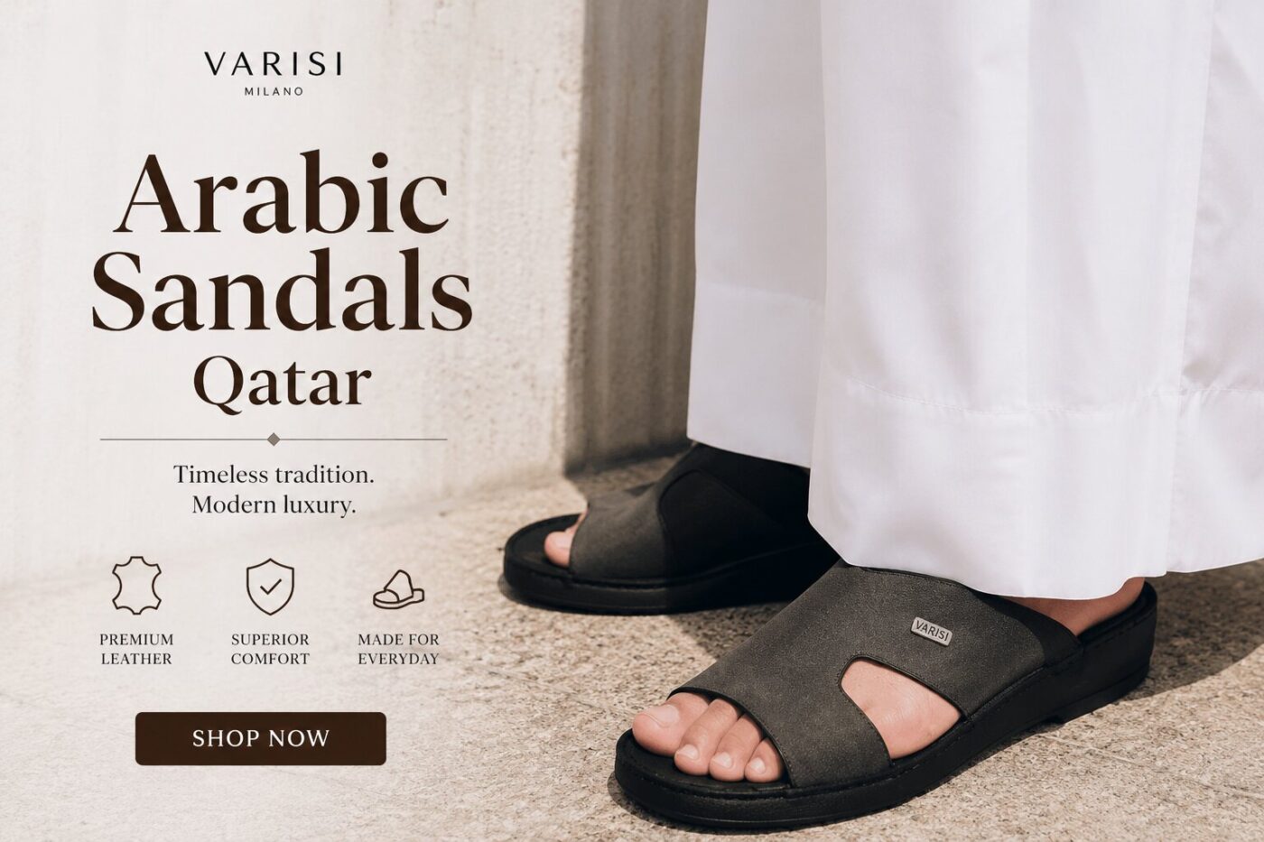 Arabic sandals in Qatar