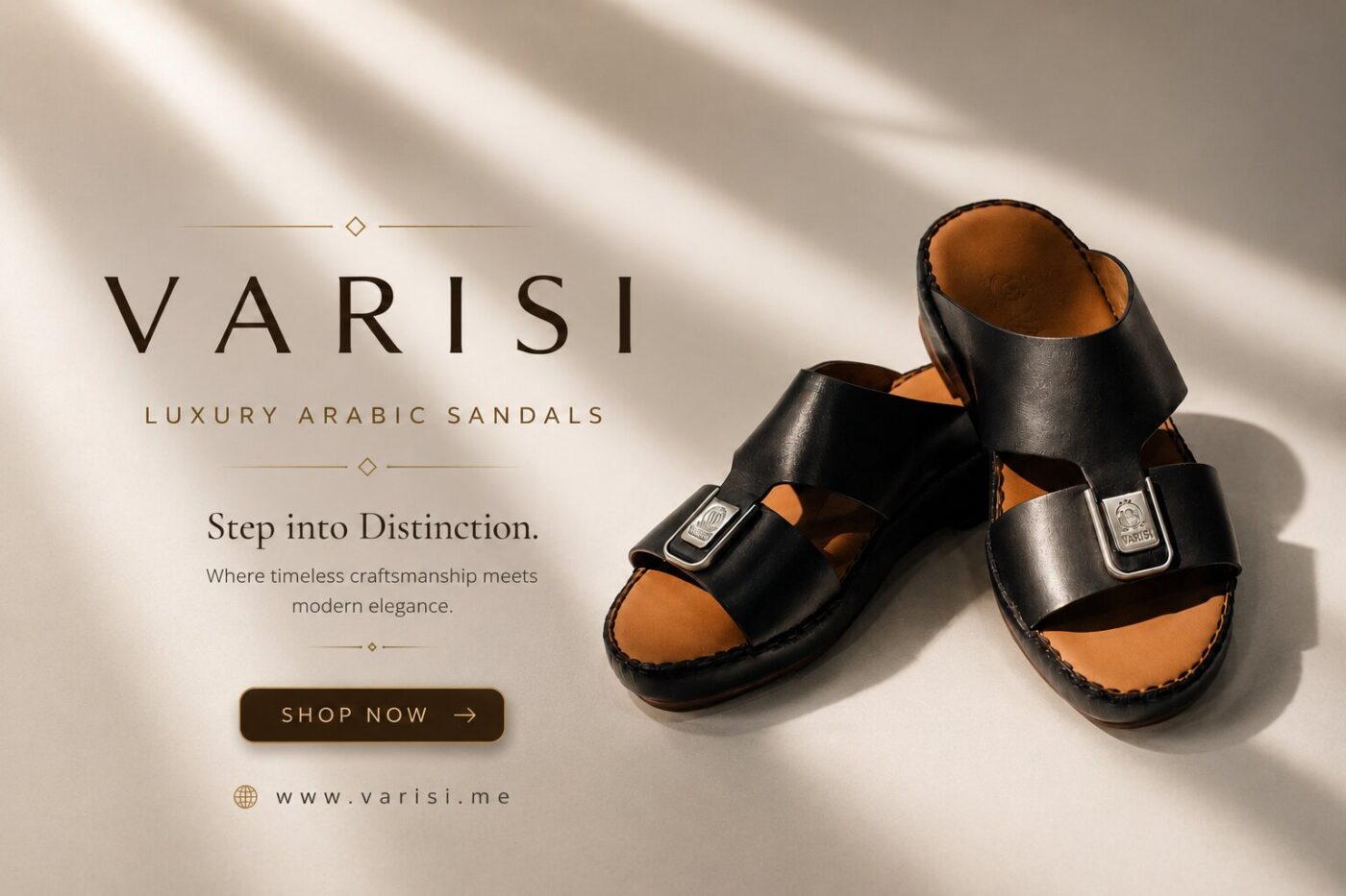 luxury Arabic sandals